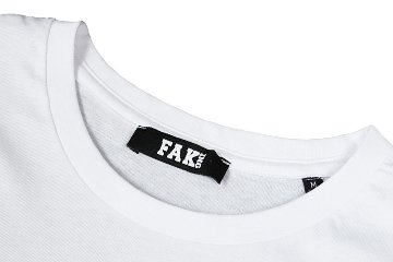 FAKING フェイキング 半袖Tシャツ Tシャツ ユニセックス イタリアブランド 2018SS スポーツメーカー ラグジュアリーブランド ホワイト画像