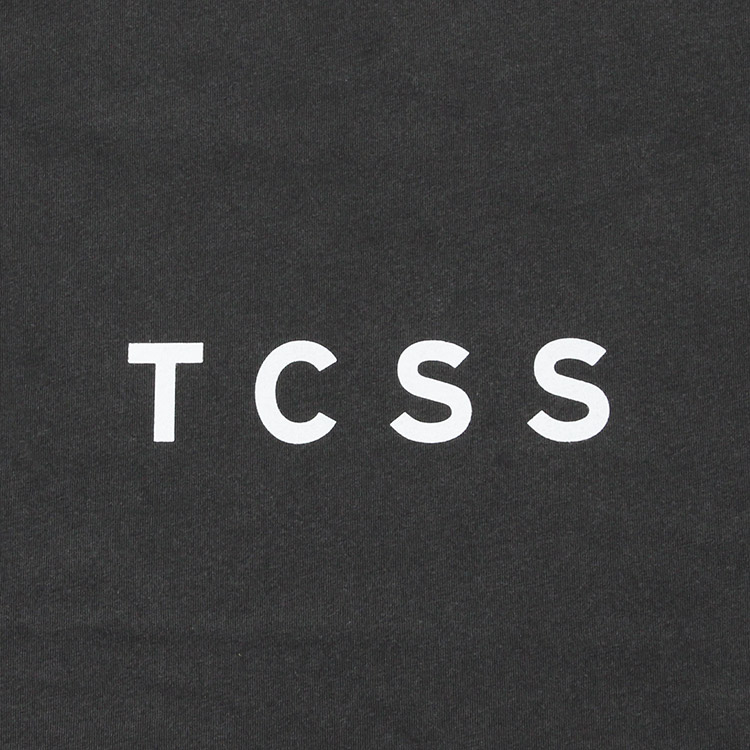 TCSS/ティーシーエスエス カットソー ダークグレー サーフ ワンポイントロゴ画像
