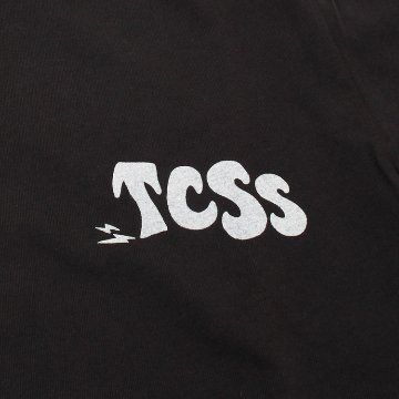TCSS/ティーシーエスエス カットソー ダークグレー サーフ ワンポイントロゴ バックロゴ画像