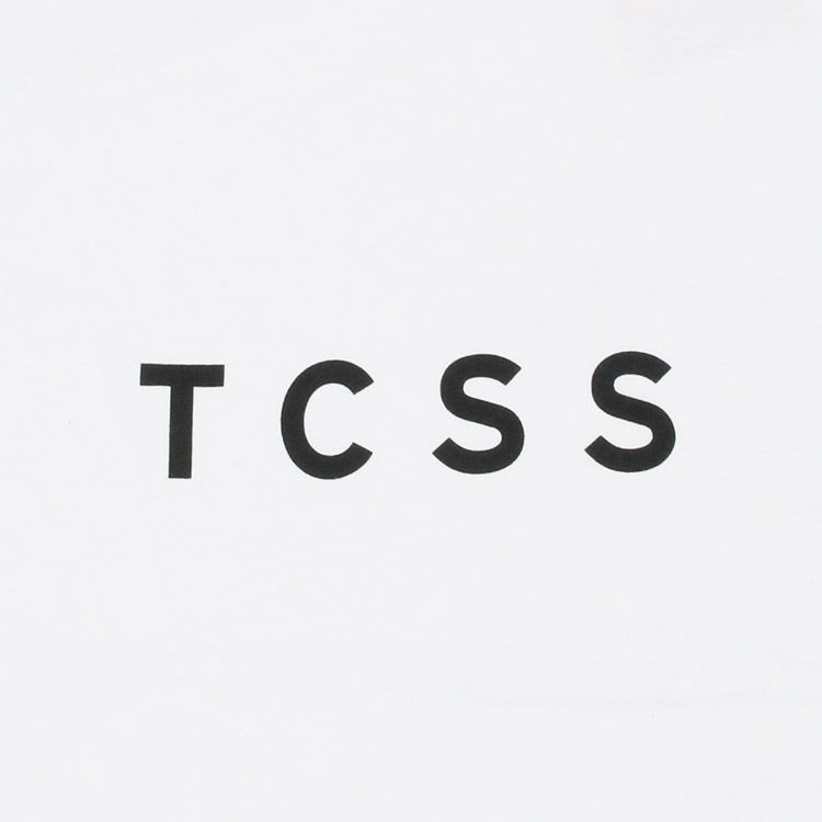 TCSS/ティーシーエスエス カットソー ホワイト サーフ ワンポイントロゴ画像