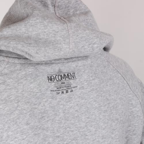 NOCOMMENTPARIS ノーコメントパリ フランス グレー パーカー プルオーバー プリント ミッキー 【国内正規品】の画像