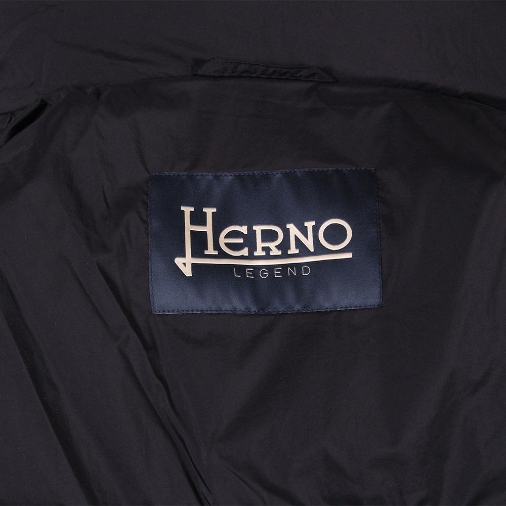 HERNO ヘルノ  ブラック ダウン ダウンジャケット フェザー 画像