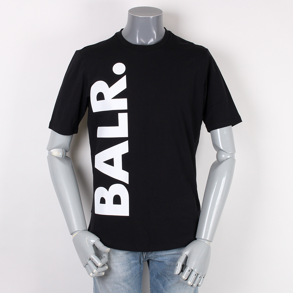 BALR ボーラー 半袖 Tシャツ ブラック ブランドロゴ