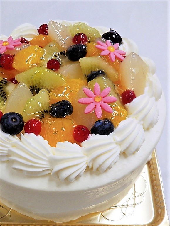 フルーツデコレーションの画像