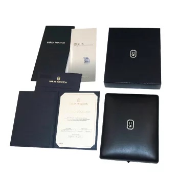 ハリーウィンストン HARRY WINSTON ベル ダイヤ 2.08ct F/VS1/3EX ネックレス 41cm Pt プラチナ【鑑定書 証明書付き】の画像