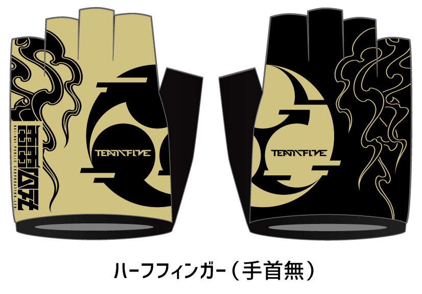 〈VALETTE×雷雷公社 〉コラボ第1弾！オリジナルサイクルグローブ［LAM］【VALETTE PARTY/バレットパーティー】の画像