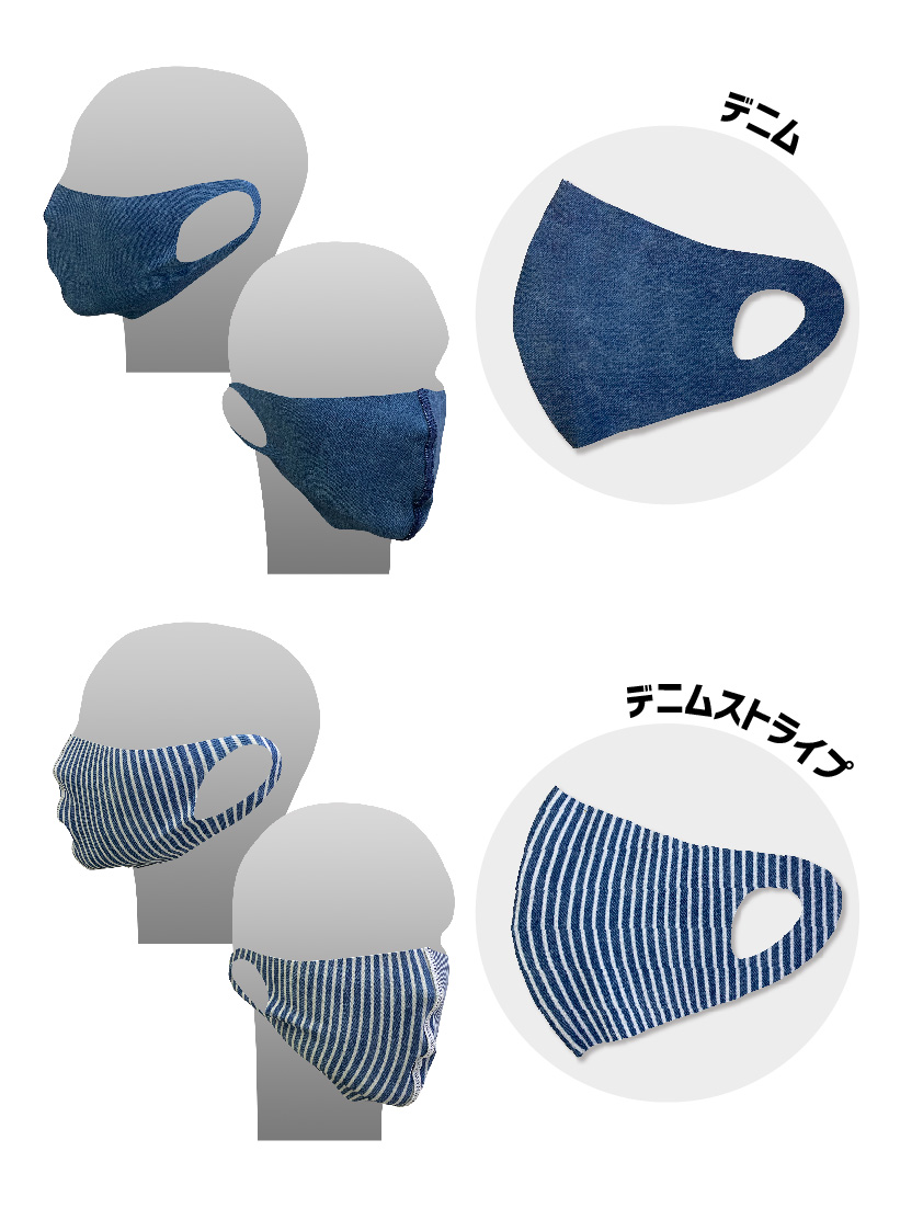 肌に優しい3D冷感マスク（選べる2枚セット）画像