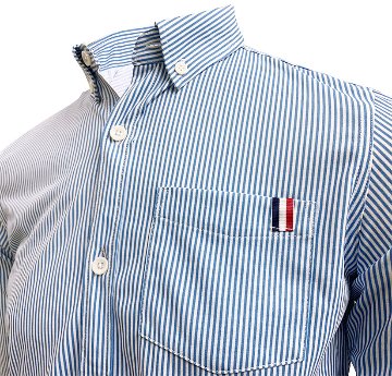 London stripe(ロンドンストライプ）ポケシャツ画像