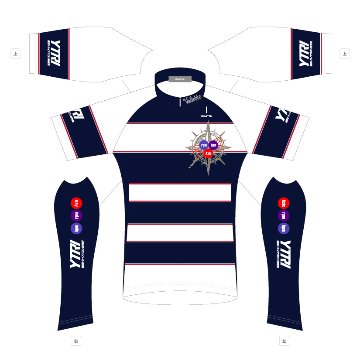 YTRI オフィシャルジャージ【横浜トライアスロン研究所 オフィシャルウェア】の画像