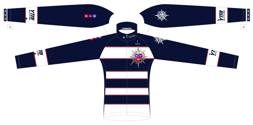 YTRI オフィシャルウェア　ウインタージャージ【横浜トライアスロン研究所 オフィシャルウェア】の画像