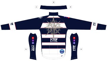 YTRI オフィシャルウェア　ウインドブレーカー【横浜トライアスロン研究所 オフィシャルウェア】の画像