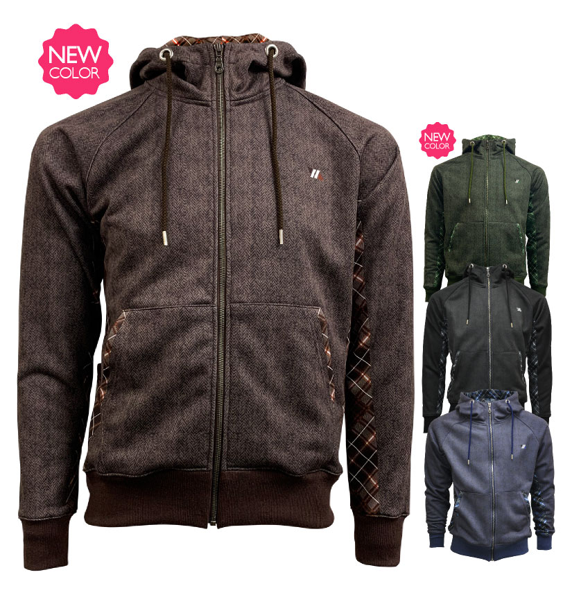 Tweed check/ツイードチェック　ポケパーカーの画像