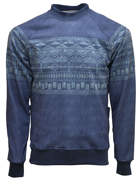 Ethnic denim（エスニックデニム） ポケスウェットの画像