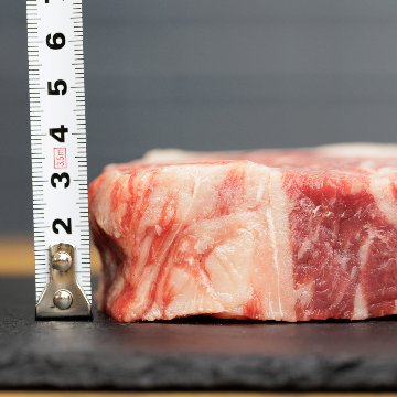 【送料無料】鹿児島黒毛和牛 3.2cm厚切りサーロインステーキセット 400g/500g/600g画像