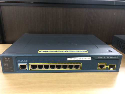 Cisco Catalyst 3560 8 Port Switch POE - WS-C3560-8PC-S