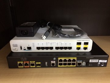 大幅値下中　Cisco 892J 3台セット CCNP対策 中古品】Cisco 892FSP ルータ 2台セットの通販 by やま's shop