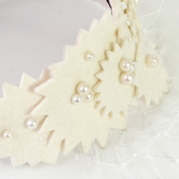 GIZAGIZA FLOWER / Hairband Whiteの画像
