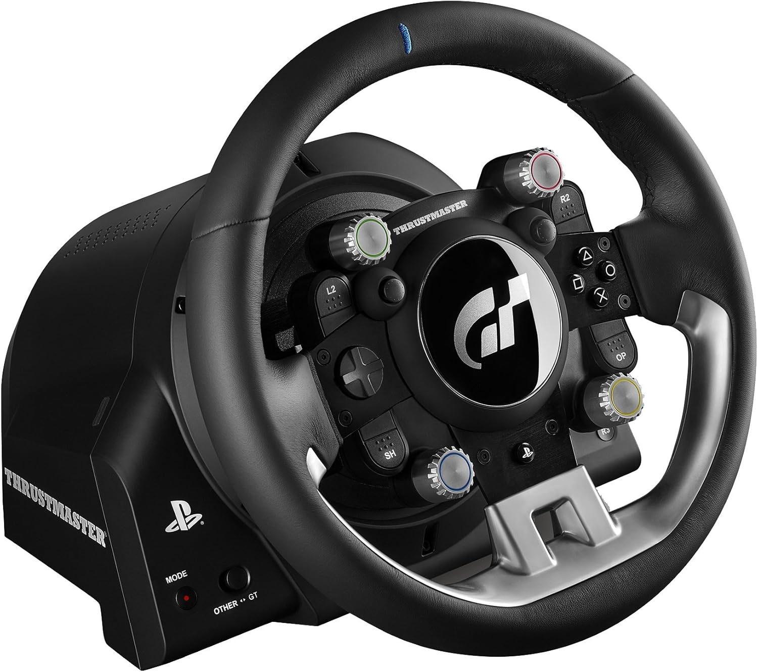 【中古美品】Thrustmaster T-GT Force Feedback Racing Wheel for PlayStation4 の画像