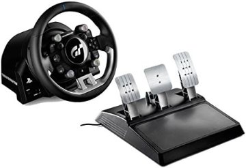 【中古美品】Thrustmaster T-GT Force Feedback Racing Wheel for PlayStation4 の画像