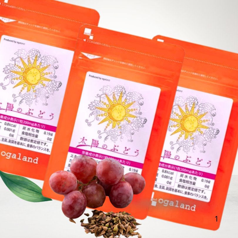 ブドウ種子エキスキャンペーン３袋セット！の画像