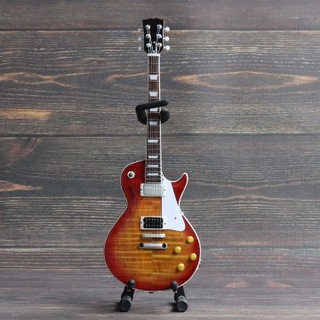 Musical Story Artist motif 1/4 ミニチュア ギター レッドツェッペリン ジミー ペイジ レスポールの画像