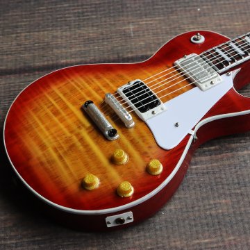 Musical Story Artist motif 1/4 ミニチュア ギター レッドツェッペリン ジミー ペイジ レスポールの画像
