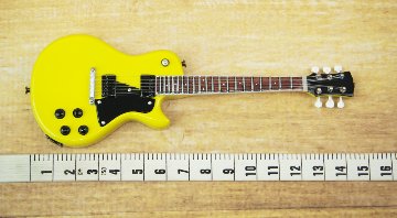 Musical Story 1/6 15cm ミニチュア ギター 楽器 レスポール スペシャル画像