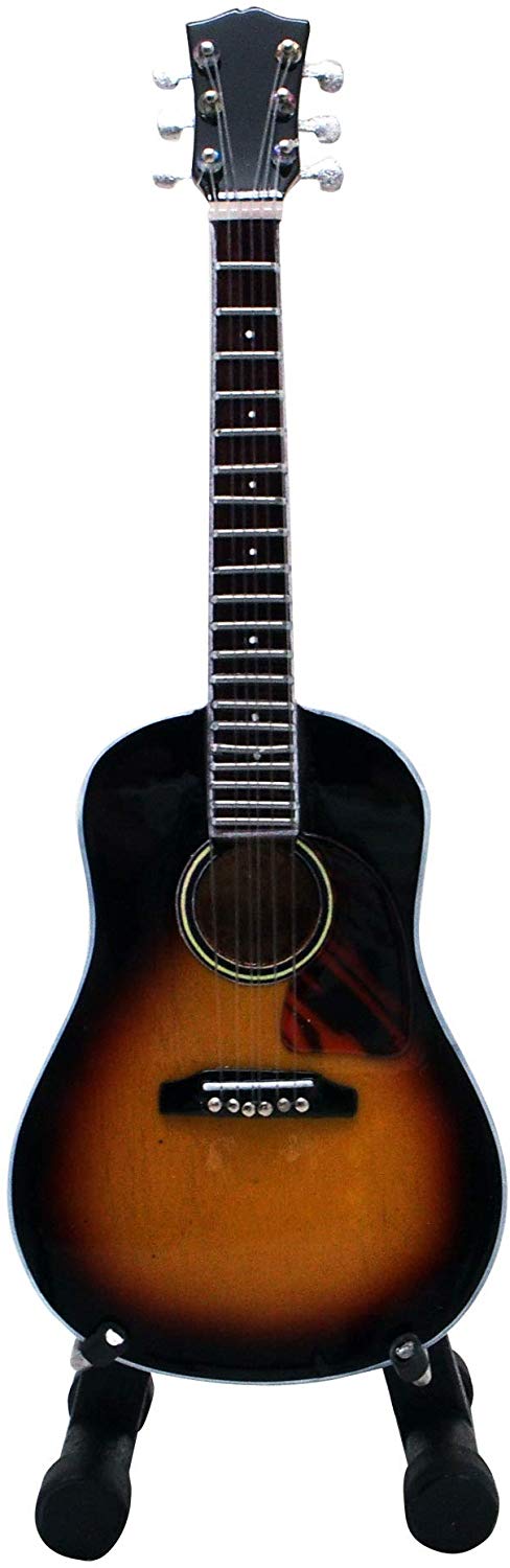 Musical Story 1/6 15cm ミニチュア ギター 楽器 J-45 アコースティック ギター 画像