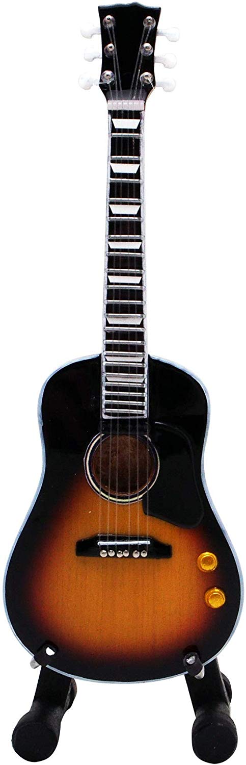 Musical Story 1/6 15cm ミニチュア ギター 楽器 アコースティック ギター JLAG 画像