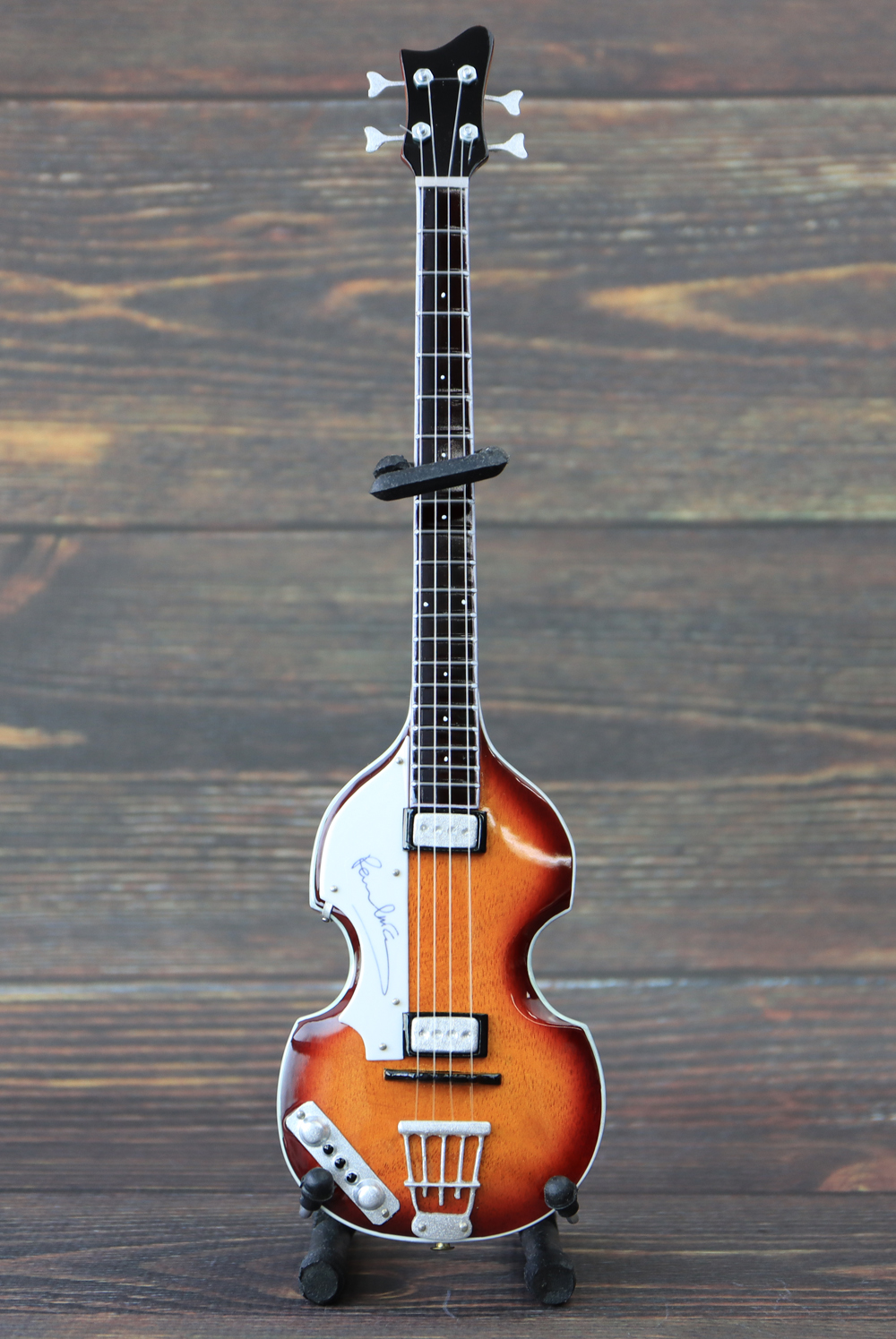 Musical Story Artist motif 1/4 ミニチュア 楽器 ギター BEATLES ビートルズ ポール マッカートニー バイオリン ベース画像