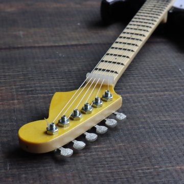 Musical Story Artist motif 1/4 ミニチュア 楽器 ギター リッチ― ブラックモア トリビュート ストラトキャスターの画像