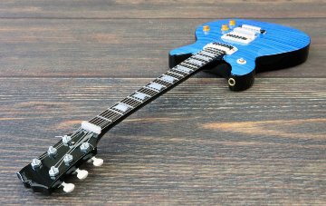 Musical Story Artist motif 1/4 ミニチュア 楽器 ギター Aqua Blue画像