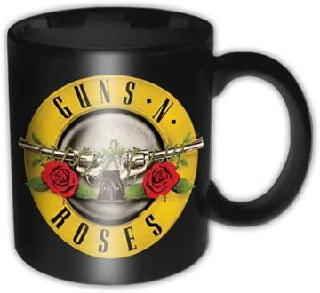 GUNSN' ROSES ガンズ アンド ローゼス BLLET BL GIANT オフィシャル ビッグ マグカップ バンド グッズ アクセサリー画像