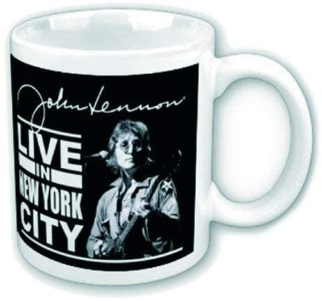 ジョン レノン LIVE IN NEW YORK CITY オフィシャル マグカップ画像