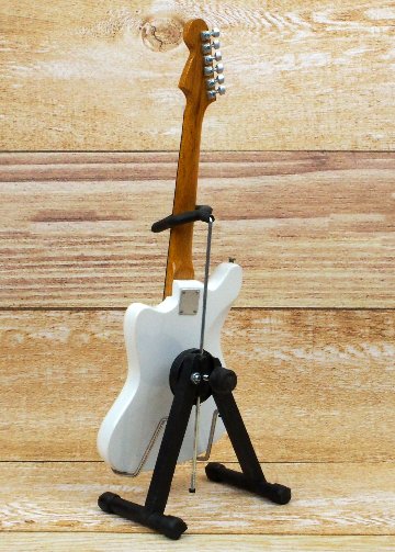 Musical Story 1/4 ミニチュア ギター フィギュア 60's JM スタイル ホワイトカラー 画像