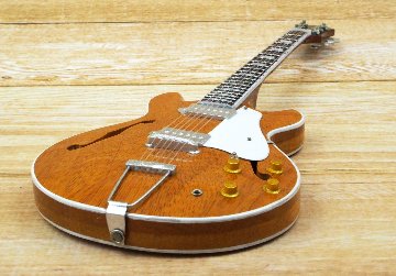 Musical Story 1/4 ミニチュア 楽器 ギター カジノ 1965 グローバー ナチュラル スタイル画像