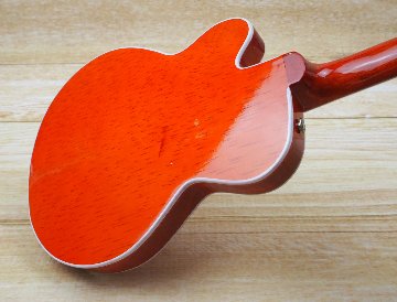 Musical Story 1/4 ミニチュア 楽器 ギター グレッチ GRETSCH オレンジステイン画像