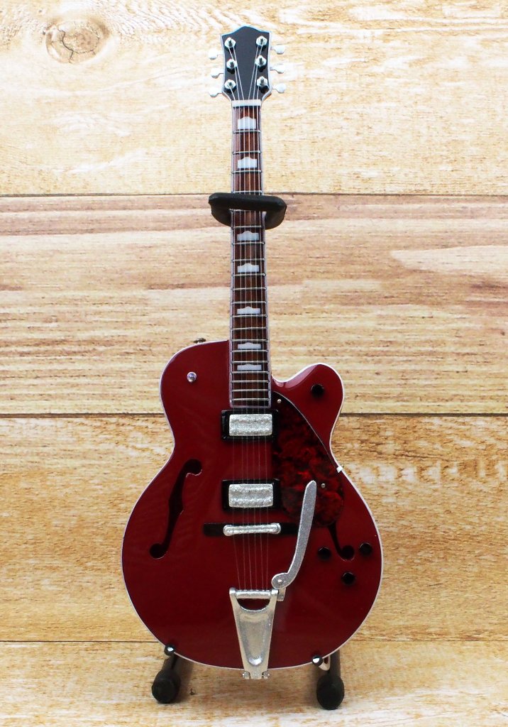 Musical Story 1/4 ミニチュア 楽器 ギター グレッチ GRETSCH キャンディアップルレッドの画像
