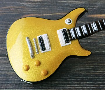Musical Story Artist motif 1/6 15cm ミニチュア ギター 楽器 DC Standard Gold top Gloss 2008画像