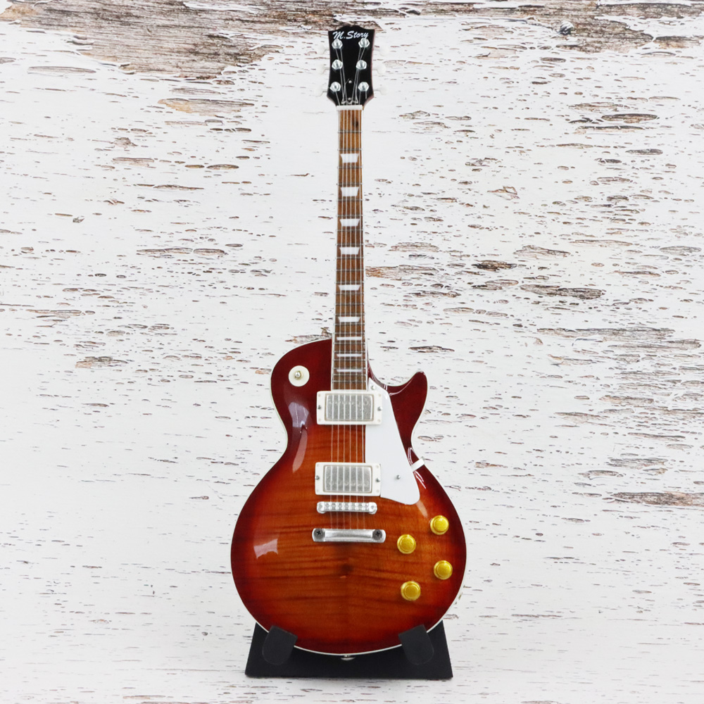Musical Story 1/3 スケール ミニチュア ギター レスポールタイプ チェリーサンバーストの画像