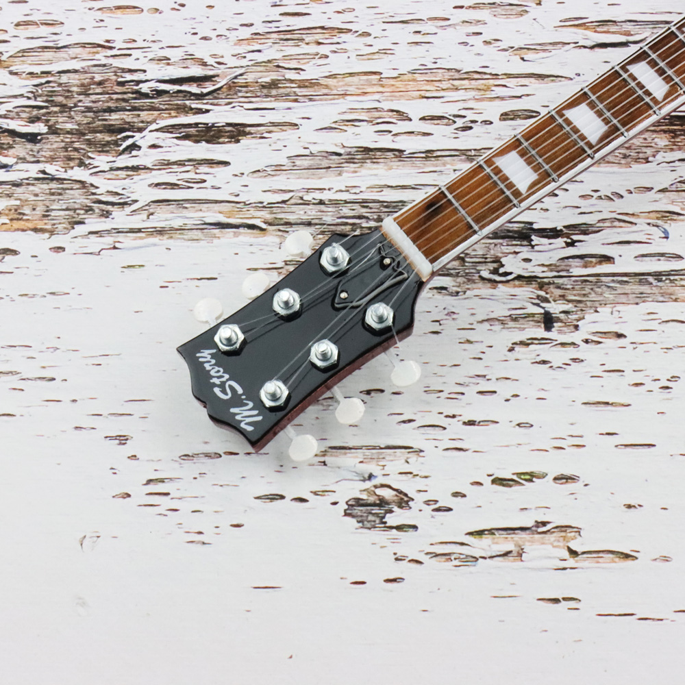 Musical Story 1/3 スケール ミニチュア ギター レスポールタイプ チェリーサンバーストの画像