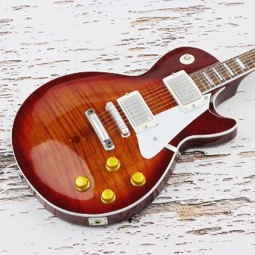 Musical Story 1/3 スケール ミニチュア ギター レスポールタイプ チェリーサンバーストの画像