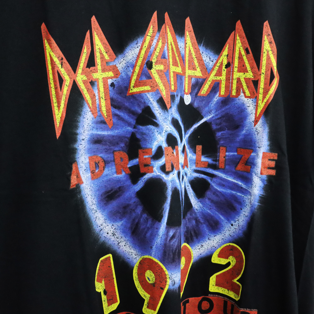 デフレパード 1992 ADRENALIZE ワールドツアー Tシャツの画像