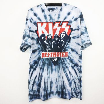 キッス 1976 DESTROYER タイダイ Tシャツの画像