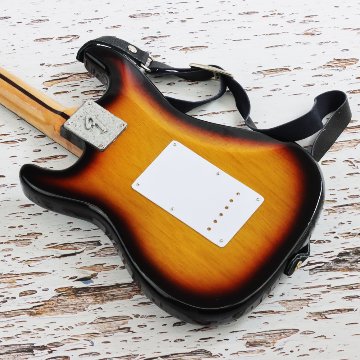 Musical Story 1/3 スケール ミニチュア ギター ストラトタイプ サンバースト (ストラップ付属）の画像
