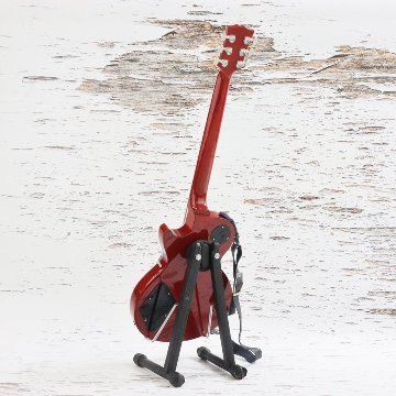 Musical Story 1/3 スケール ミニチュア ギター レスポールタイプ チェリーサンバースト (ストラップ付属）の画像