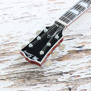 Musical Story 1/3 スケール ミニチュア ギター レスポールタイプ チェリーサンバースト (ストラップ付属）の画像