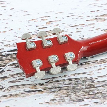 Musical Story 1/3 スケール ミニチュア ギター レスポールタイプ チェリーサンバースト (ストラップ付属）の画像