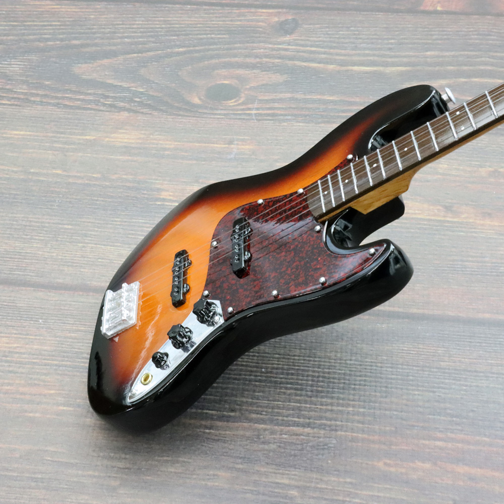 Musical Story 1/3 ミニチュア 楽器 ベース ギター アメリカン スタンダード ジャズベースの画像
