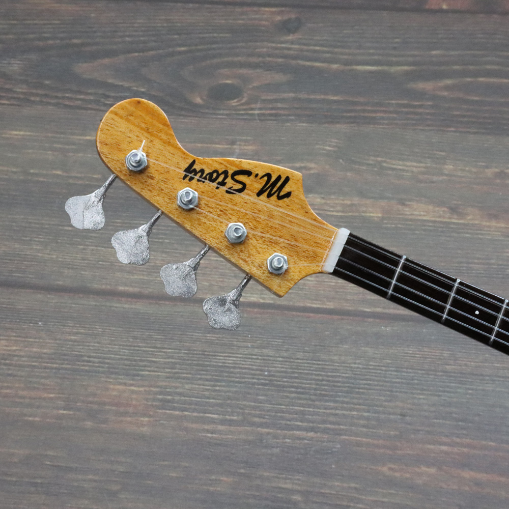 Musical Story 1/3 ミニチュア 楽器 ベース ギター アメリカン スタンダード ジャズベースの画像